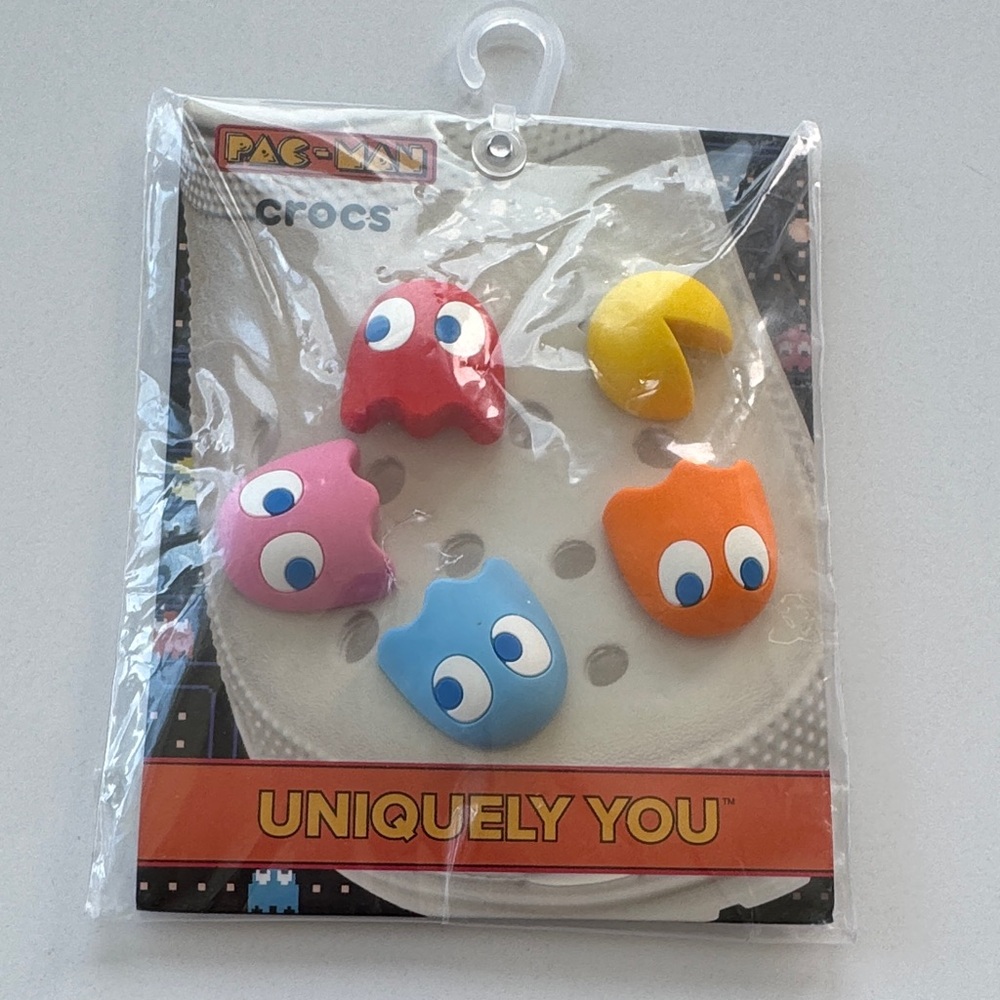 CROCS Pac-Man Character Jibbitz Set